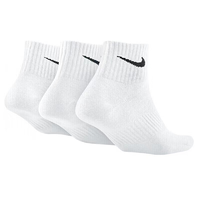 NIKE 耐克 三双装男女黑白中筒袜运动袜