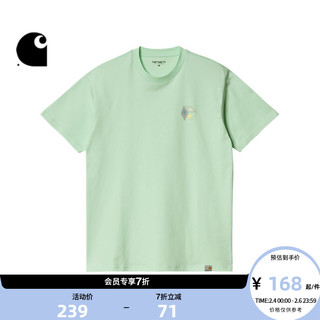 carhartt WIP 男士圆领短袖T恤 030181I 白色 XL