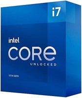 intel 英特尔 Core i7-11700K 台式机处理器 8 核高达 5.0 GHz