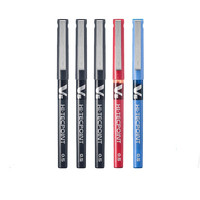 PILOT 百乐 BX-V5直液式走珠笔 0.5mm针管中性笔水笔 学生用笔办公会计签字笔 多色可选