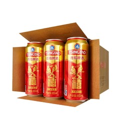 TSINGTAO 青岛啤酒 千禧临门 10度 500ml*12罐