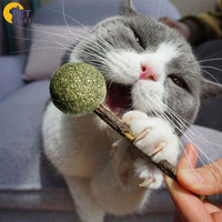 petofstory 猫薄荷球棒棒糖零食猫玩具磨牙棒球 宠