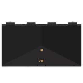 ZTE 中兴 AX3000 Pro 双频3000Mbps 家用千兆Mesh无线路由器 Wi-Fi 6 单个装 黑色
