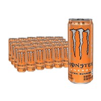 Monster Energy 可口可乐（Coca-Cola）魔爪 Monster 柑橘味 能量风味饮料 无糖年礼 330ml*24罐