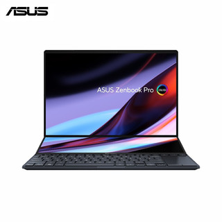 ASUS 华硕 灵耀X双屏Pro 2022 第12代英特尔酷睿 黑 14.5英寸 120Hz 2.8K双触控屏 i9-12900H 3050Ti 32G 2T定制