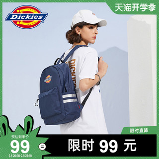 Dickies22新款双肩包男女 logo印简约学生背包通勤包 10512