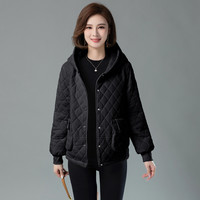 VCFANI 斐凡妮 2023年冬季棉衣女潮流韩版时尚连帽宽松显瘦短款棉服外套