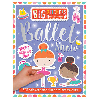 芭蕾舞表演 小手大贴纸Big Stickers for Little Hands Ballet