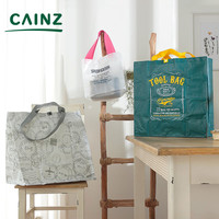 Cainz 家迎知 日本编织袋手提包收纳蛇皮袋S码