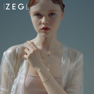 ZENGLIU ZEGL设计师纸飞机925纯银双层手链女