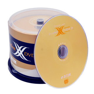 RITEK 铼德 X系列 刻录碟片 8.5GB 50片装