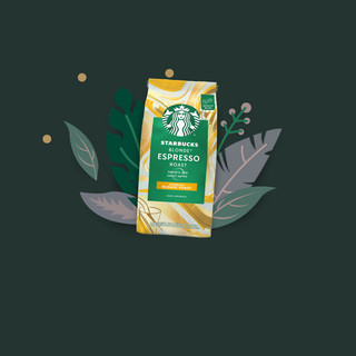 STARBUCKS 星巴克 单一产地 轻度烘焙 咖啡豆 200g