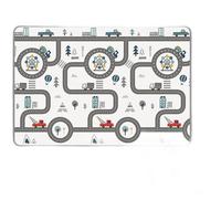 富利时 XPE爬行垫 繁华都市 180*300*2cm