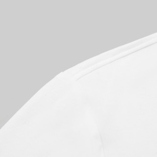 HLA 海澜之家 男士圆领短袖T恤 HNTBJ2D100A 米白花纹 L
