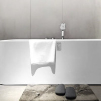 ARROW 箭牌卫浴 U6浴享系列 AE621315 三裙边亚克力浴缸 白色 1.5m