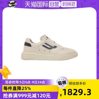 BALLY 巴利 男士低帮休闲鞋 MSK012 VT016 1044 黑色 6