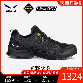 SALEWA 沙乐华 GORE-TEX系列 男子登山鞋 63487 黑色 43