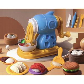 88vip:deli 得力 宝宝玩具面条机套装 6色彩泥