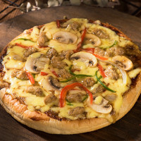 西厨贝可 半成品披萨多种口味加热即食 培根披萨 140g *5盒
