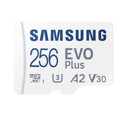 SAMSUNG 三星 EVO Plus Micro-SD存储卡 256GB