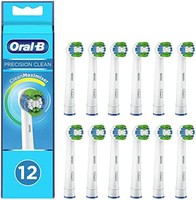 Oral-B 欧乐-B 欧乐B 采用 Cleanmaximizer 技术的精密清洁替换牙刷头,Pack of 12