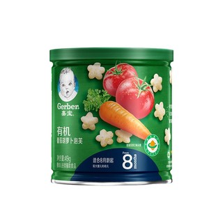 Gerber 嘉宝 49G 嘉宝有机树莓香蕉泡芙