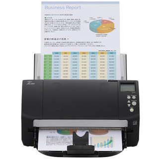 富士通（FUJITSU） 扫描仪IX1600 A4面副 高速连续双面商务办公专业批量扫描文档保护 fi-7160Q