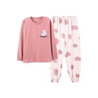 XINAIBAINIAN 馨爱百年 女士家居服套装 ZM8825 粉色 L