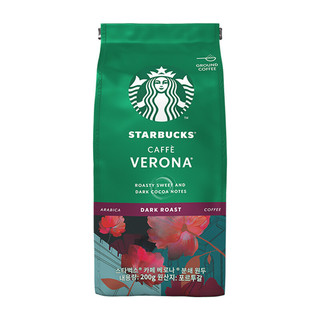 STARBUCKS 星巴克 佛罗娜 深度烘焙 咖啡粉 200g