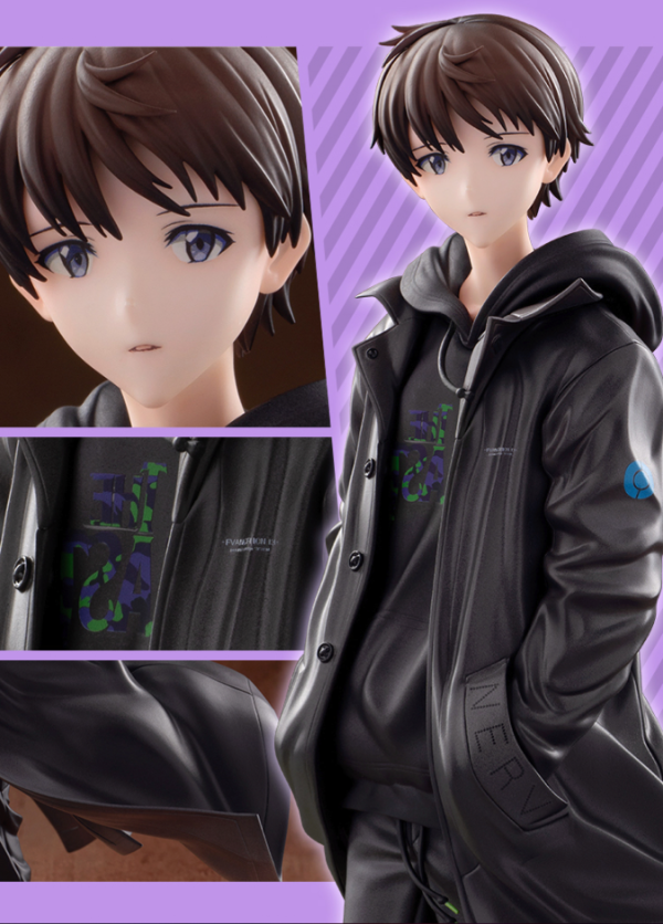 hobbymax 《新世纪福音战士》碇真嗣 ver.radio eva part2 1/7 手办