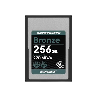 新品发售：CHIPFANCIER Bronze CFexpress TypeA存储卡 256GB