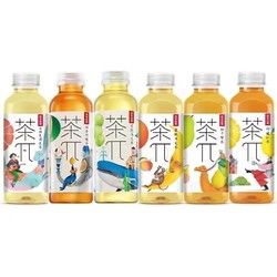 NONGFU SPRING 农夫山泉 茶派500ml*12瓶整箱蜜桃乌龙西柚茉莉青提乌龙茶饮料