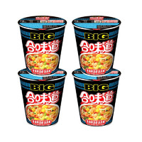 NISSIN 日清食品 合味道 BIG 方便面 赤海鲜浓汤虾风味 112g*4杯