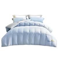  罗莱生活 LUOLAI 家纺 溯源系列 W-甄·御 鹅绒冬被 蓝色 200*230cm