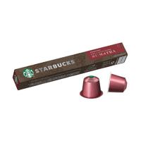 STARBUCKS 星巴克 Nespresso 苏门答腊 咖啡胶囊 10颗