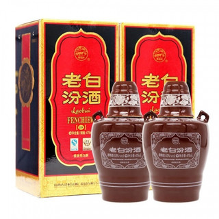 汾酒 老白汾 10 53%vol 清香型白酒 475ml 礼盒装