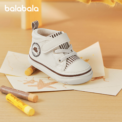 balabala 巴拉巴拉 小童加绒学步板鞋