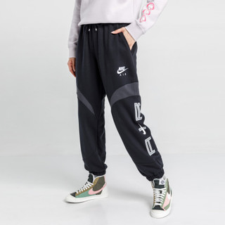 NIKE 耐克 As W Nsw Air Flc Mr Jggr 女子运动长裤 DD5420-010 黑色 M