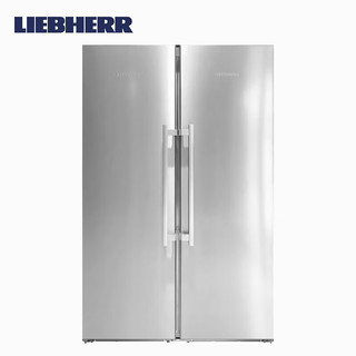 LIEBHERR利勃海尔 德国进口豪华型双开门冰箱大容量生物养鲜SBSes8683不锈钢色（SGNPes 4365+SKBes 4360）