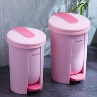 脚踏垃圾桶家用大号带盖厨房厕所卫生桶纸篓卧室气压缓降式垃圾筒