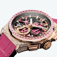 ZENITH 真力时 瑞士手表DEFY系列钻石女表玫瑰金表机械腕表计时码表