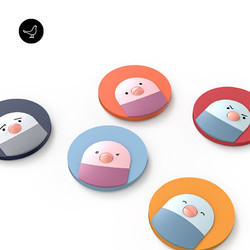 LIBRATONE 小鸟音响 小鸟emoji礼盒 心情标签磁力贴一套 品牌定制