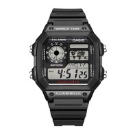 Prime会员：CASIO 卡西欧 G-SHOCK YOUTH系列 42.1毫米石英腕表 AE-1200WH-1AV