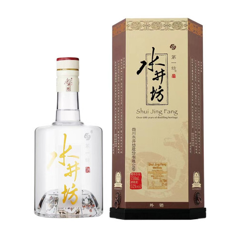省102元】水井坊免税酒类_swellfun 水井坊52度井台装浓香型白酒750ml