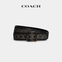 COACH 蔻驰 男士挽具扣双面腰带，38MM