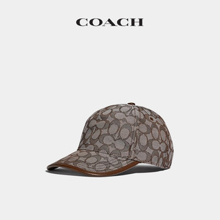 COACH 蔻驰 经典标志提花织物棒球帽