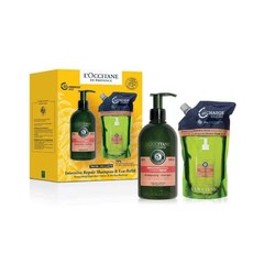 L'OCCITANE 欧舒丹 5合1草本菁纯修护洗发水套装（洗发露 500ml+补充液500ml）