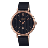 CASIO 卡西欧 SHEEN简约系列 34毫米石英腕表 SHE-4539CGL-1A