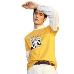 hla海澜之家男士纯棉短袖t恤hntbj2d217a