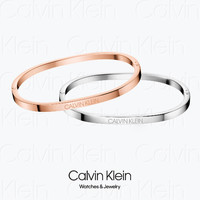 卡爾文·克萊恩 Calvin Klein BANGLE - 2017 CALVIN KLEIN HOOK KJ06MD0001 - CK情侶窄版手鐲